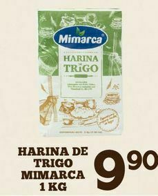 Alsuper Harina de trigo mimarca 1kg oferta