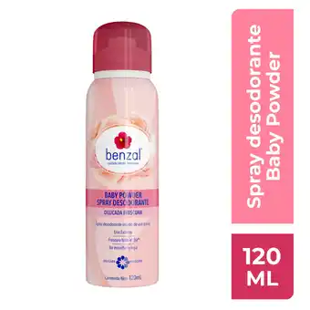 Farmacia San Pablo Benzal Baby Powder Spray Desodorante Íntimo de Uso Diario Delicada Frescura oferta