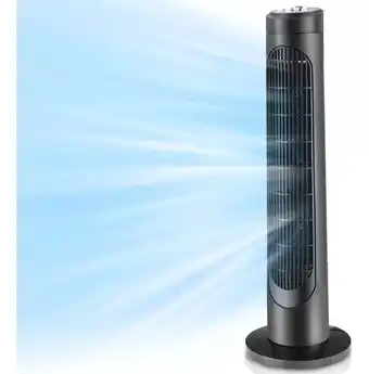 Mercado Libre Ventilador De Torre Silencioso 3velocidades Con Temporizador oferta