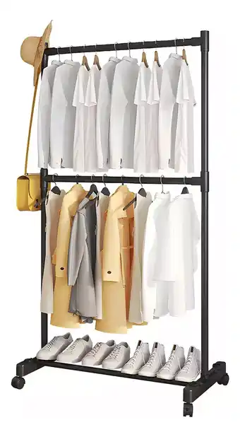 Mercado Libre Rack Armable Percheros Metalicos De Piso Organizador Ropa oferta