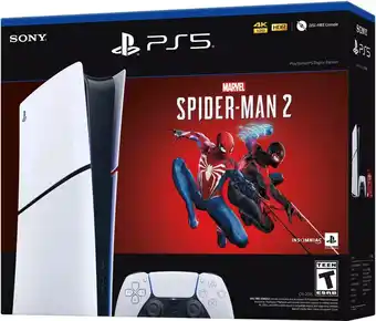 Mercado Libre Playstation 5 Slim Digital 1 Tb Bundle Marvel Spiderman 2 Color Blanco oferta