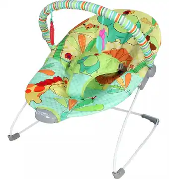 Mercado Libre Bouncer Silla Mecedora Vibradora Para Bebe Portatil Juguetes Color Verde oferta