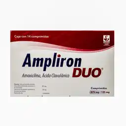 Farmacias YZA Ampliron Duo 875Mg/125Mg 14 Comp oferta