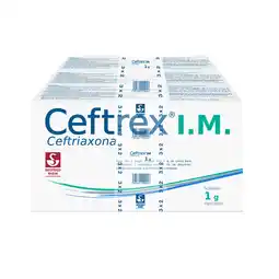 Farmacias YZA Ceftrex Sol Iny Tripack 1G 1 Amp X 3.5Ml oferta