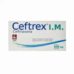 Farmacias YZA Ceftrex Im Frasco Amp 500Mg 1 Amp X 2 Ml oferta