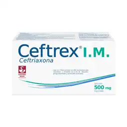Farmacias YZA Ceftrex Im Frasco Amp 500Mg 1 Amp X 2 Ml oferta