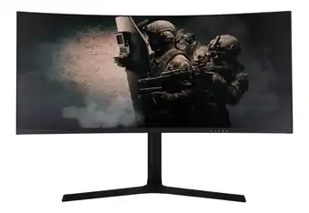 Mercado Libre Game Factor MG801 Monitor Gamer 34 Ultra Wide Quad HD Curvo 1500R 165Hz 1ms 2xDP 2xHDMI Negro oferta