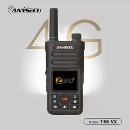Mercado Libre Celular Radio Internacional Zello Anysecu T56 V2 oferta