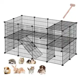 Mercado Libre Multifuncional Metal Corral Casa Jaula Mascotas, Desmontable oferta