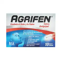 Farmacias YZA Agrifen 10 Tabs oferta