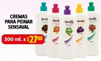 Farmacias Guadalajara CREMAS PARA PEINAR SENSAVAL X 300ML oferta