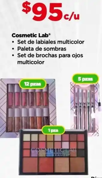 Bodega Aurrerá Cosmetic Lab 12 pzas oferta