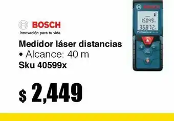 Medidor laser distancias glm40