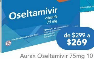 Farmacia San Pablo Oseltamivir cap 75mg c/10 genvita oferta