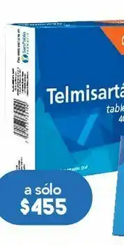 Farmacia San Pablo Telmisartan tab 40mg c/28 duopack cronix oferta
