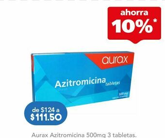 Farmacia San Pablo Azitromicina tab 500mg c/3 genvita oferta