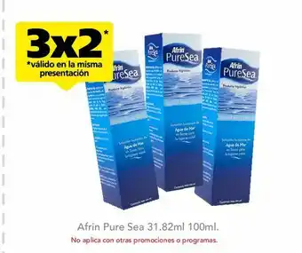 Farmacia San Pablo Afrin pure sea spr 31.82ml lat c/100 oferta