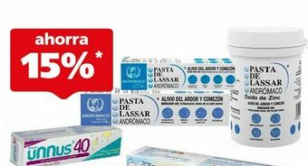 Farmacia San Pablo Andromaco pasta de lassar trr c/125gr oferta