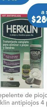 Farmacia San Pablo Herklin paq antipiojos c/4pzs oferta