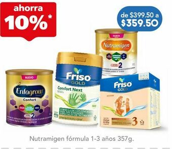 Farmacia San Pablo Nutramigen formula lgg 1-3 años c/357gr oferta