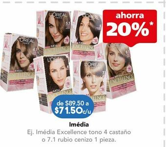 Imedia 4 castaño caj c/1pz