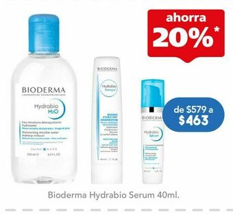 Bioderma hydrabio serum btl c/40ml