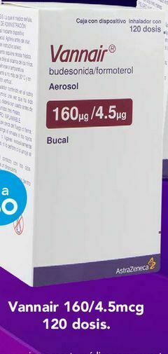 Farmacia San Pablo Vannair aer 160/4.5 mcg caj c/120d oferta