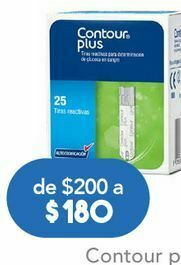 Farmacia San Pablo Contour plus tiras reactivas c/25pz oferta
