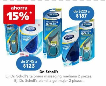 Farmacia San Pablo Dr scholl's plantilla gel mujer c/2pzs oferta