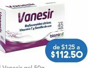 Vanesir 45 tabletas