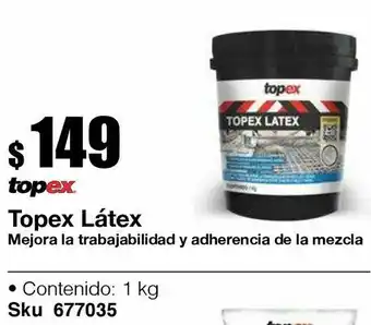 Fester Topex latex caja 1kg oferta