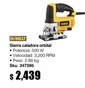 Sierra caladora orbital 500w vv