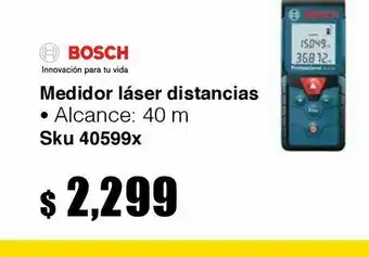 Medidor laser distancias glm40