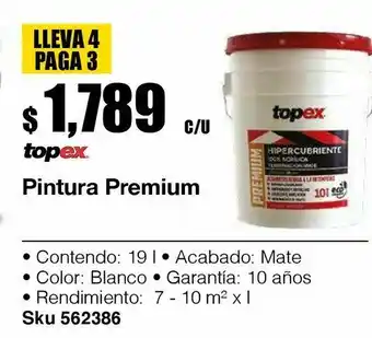 Fester Pintura premium 19 l blanco oferta