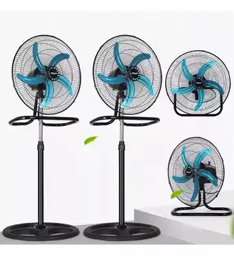 Mercado Libre Yyugolo Ven18p Potente Ventilador Industrial 3 En 1 Home Office Pack De 2 oferta