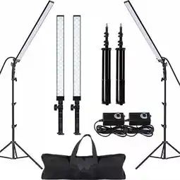 Mercado Libre Kit De Iluminación Para Fotografía Con Soporte 2 Luces Led oferta
