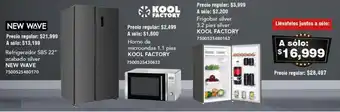 City Club NEW WAVE Refrigerador SBS 22" oferta