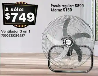 City Club Ventilador 3 en 1 oferta