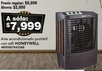 City Club HONEYWELL Aire acondicionado portátil con wifi oferta