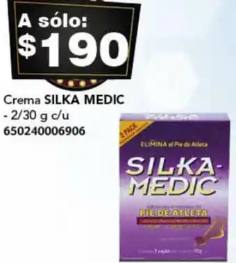 City Club Crema SILKA MEDIC 2/30g oferta