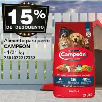 City Club Alimento para perro CAMPEÓN 1/21kg oferta