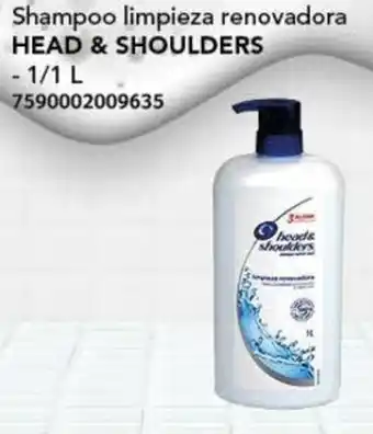 City Club Shampoo limpieza renovadora HEAD & SHOULDERS 1/1L oferta