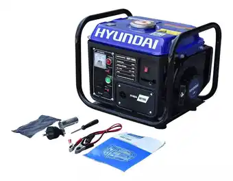 Mercado Libre Generador Portátil Hyundai HHY1000 1000W monofásico 110V A Gasolina oferta