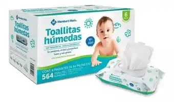 Mercado Libre Toallitas Húmedas P/bebe Member's Mark 564 Toallitas Premium oferta