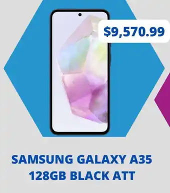 AT&T SAMSUNG GALAXY A35 128GB BLACK ATT oferta