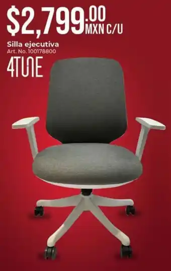 Office Depot Silla ejecutiva oferta