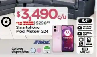 Smartphone Mod. Moto G24
