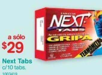 Next Tabs c/10 tabs.
