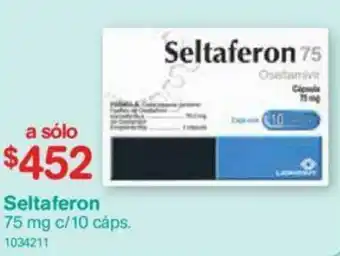 Farmacias Benavides Seltaferon 10x75mg oferta