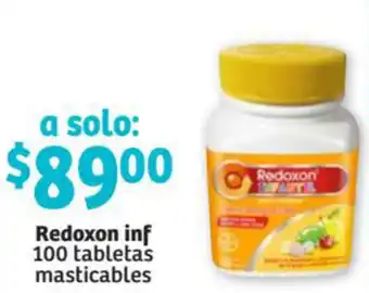 Soriana Híper Redoxon inf 100 Tabletas Masticables oferta